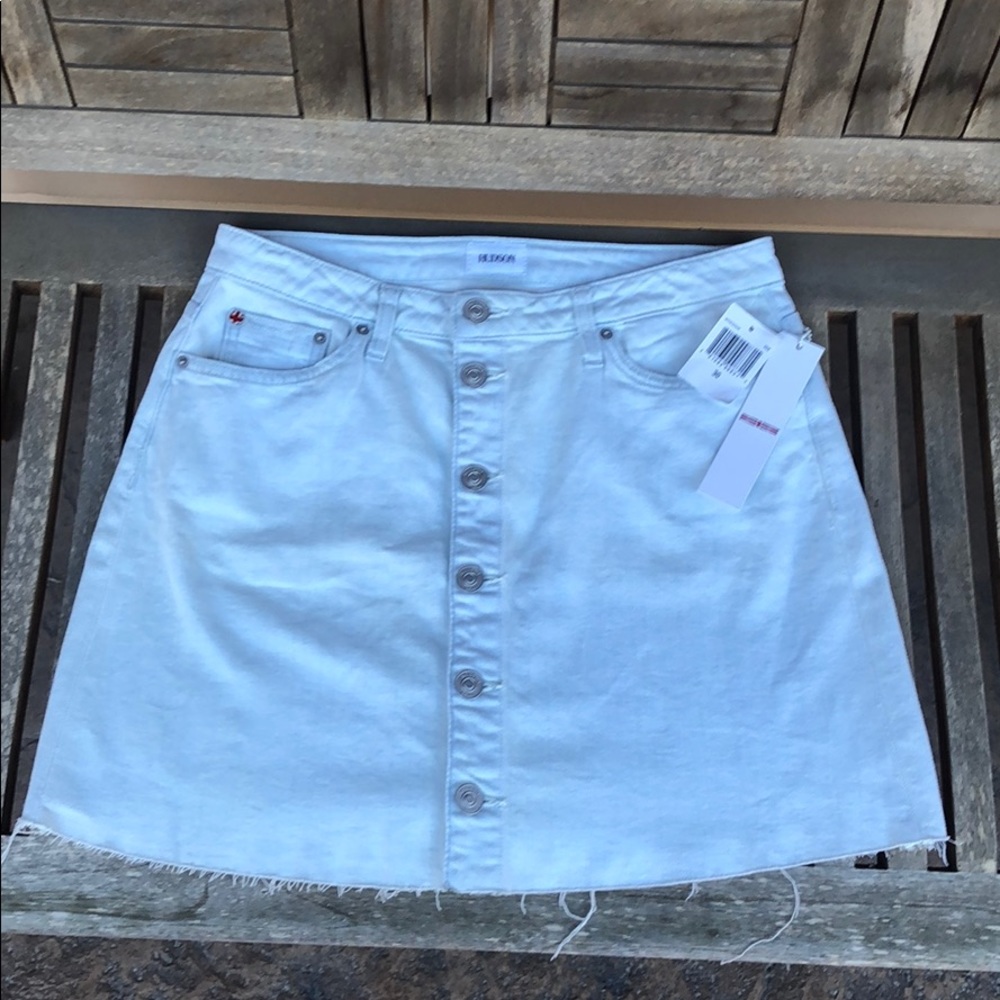 Hudson jeans Cammy 5 button skirt